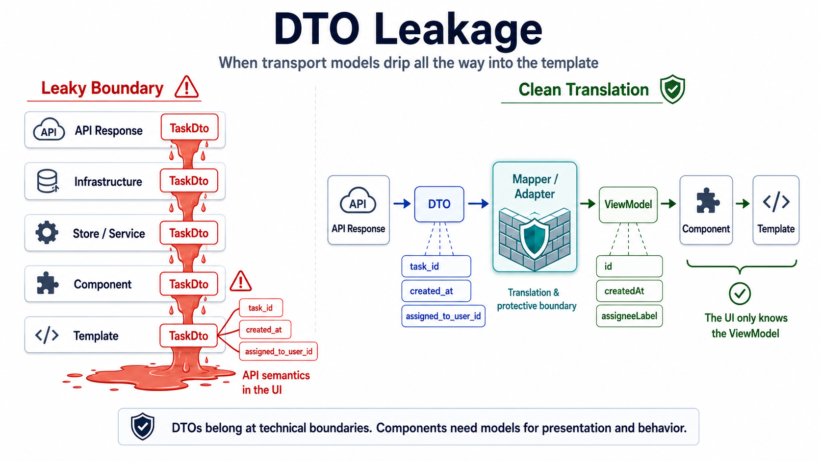 DTO Leakage。